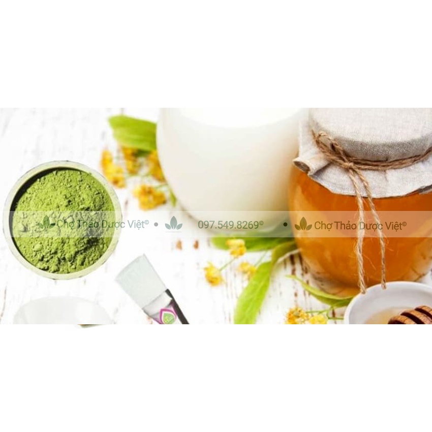 Bột trà xanh nguyên chất 100g ( Bột matcha sấy lạnh giúp thanh nhiệt cơ thể) - Chợ Thảo Dược Việt