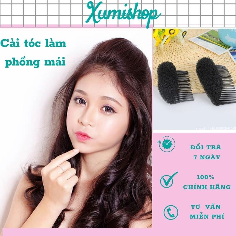 Kẹp tóc búi phồng tàng hình tiện dụng tạo kiểu tóc công chúa cho nữ