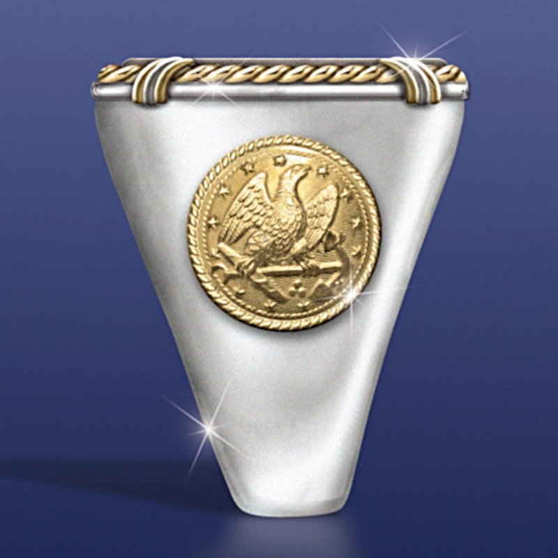 Nhẫn Hình Đại Bàng Phong Cách Hip Hop 1865