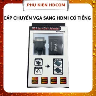 Cáp chuyển đổi vga sang hdmi có âm thanh, vga to hdmi có âm thanh