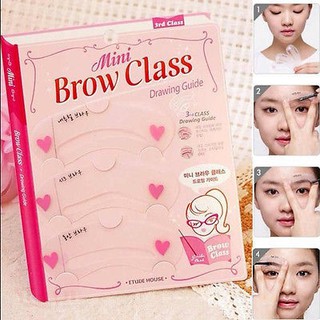 KHUÔN KẼ CHÂN MÀY MINI BROW CLASS