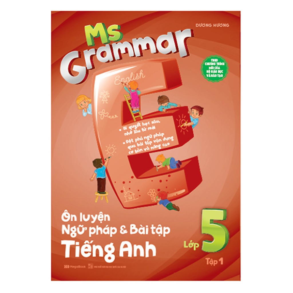 Sách - Ms Grammar Ôn luyện ngữ pháp và bài tập Tiếng Anh lớp 5 tập 1