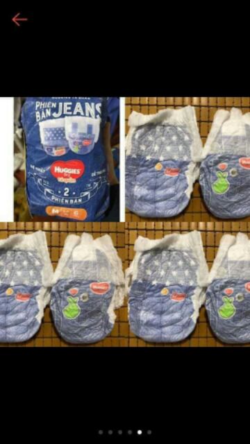 Combo 30 tả quần jeans huggies size M 6-11kg