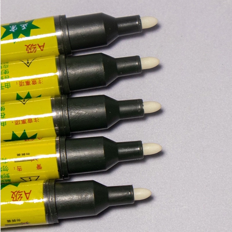 Bút tẩy mực viết bạc, viết nhũ trên da thuộc