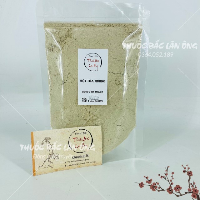 Bột Tỏa Hương Cơ Thể 100g (Bột Huân Thảo/Cảo Bản/Bạch Chỉ)