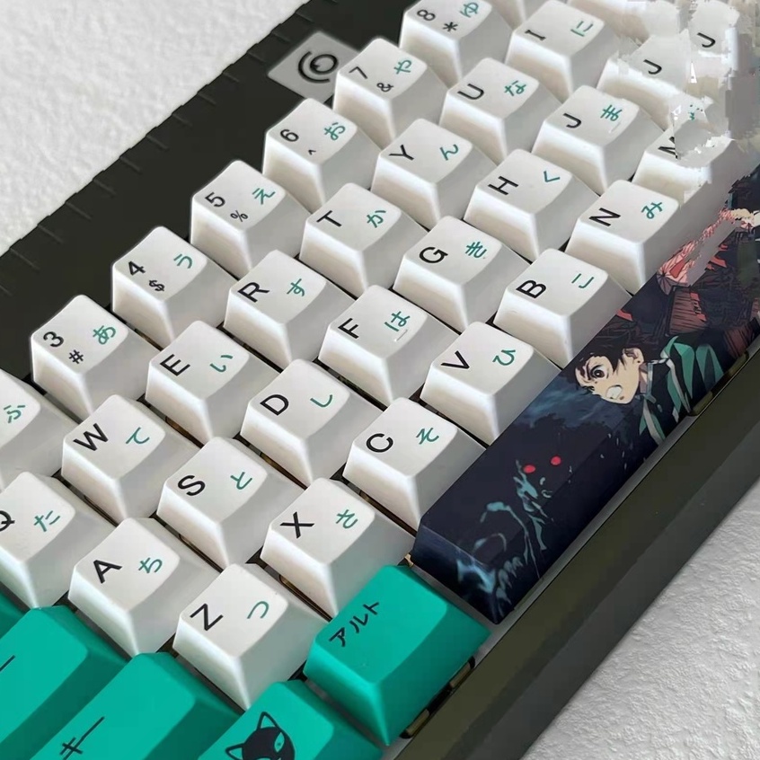Nút Bàn Phím Cơ Pbt In Hình Anime Demon Slayer