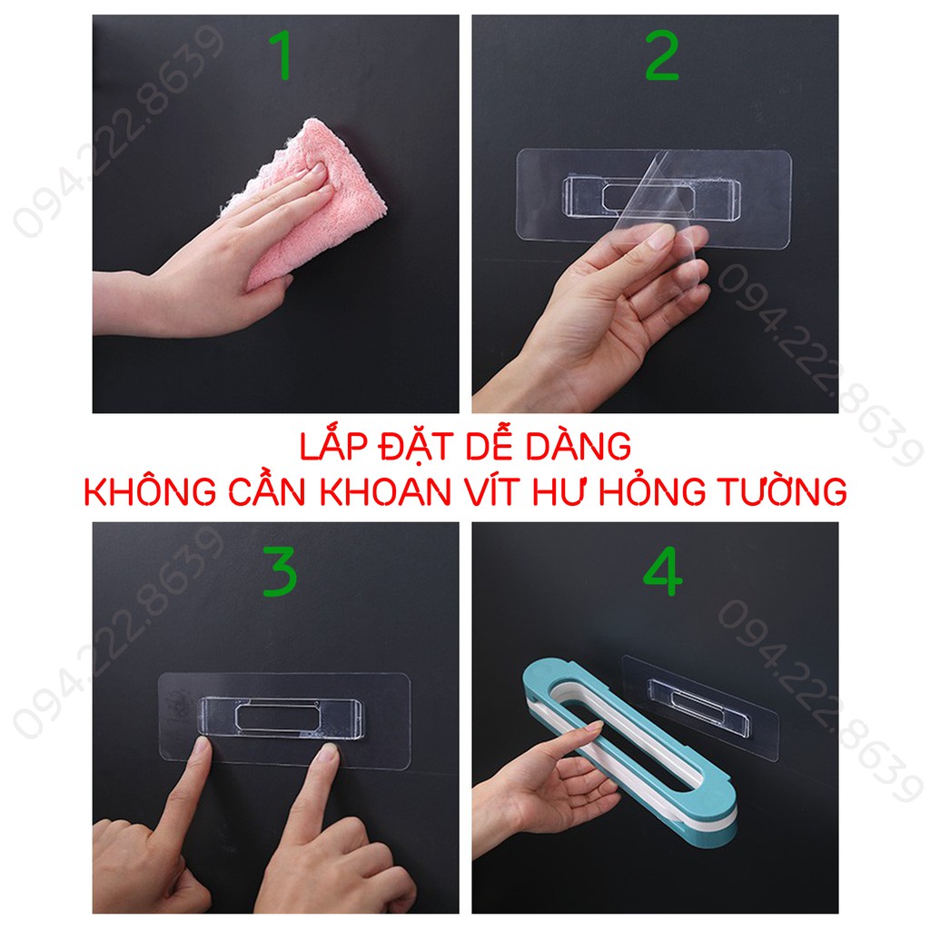 Giá để dép nhà vệ sinh 𝐅𝐑𝐄𝐄𝐒𝐇𝐈𝐏 giá treo dán tường đa năng, chịu lực cực tốt