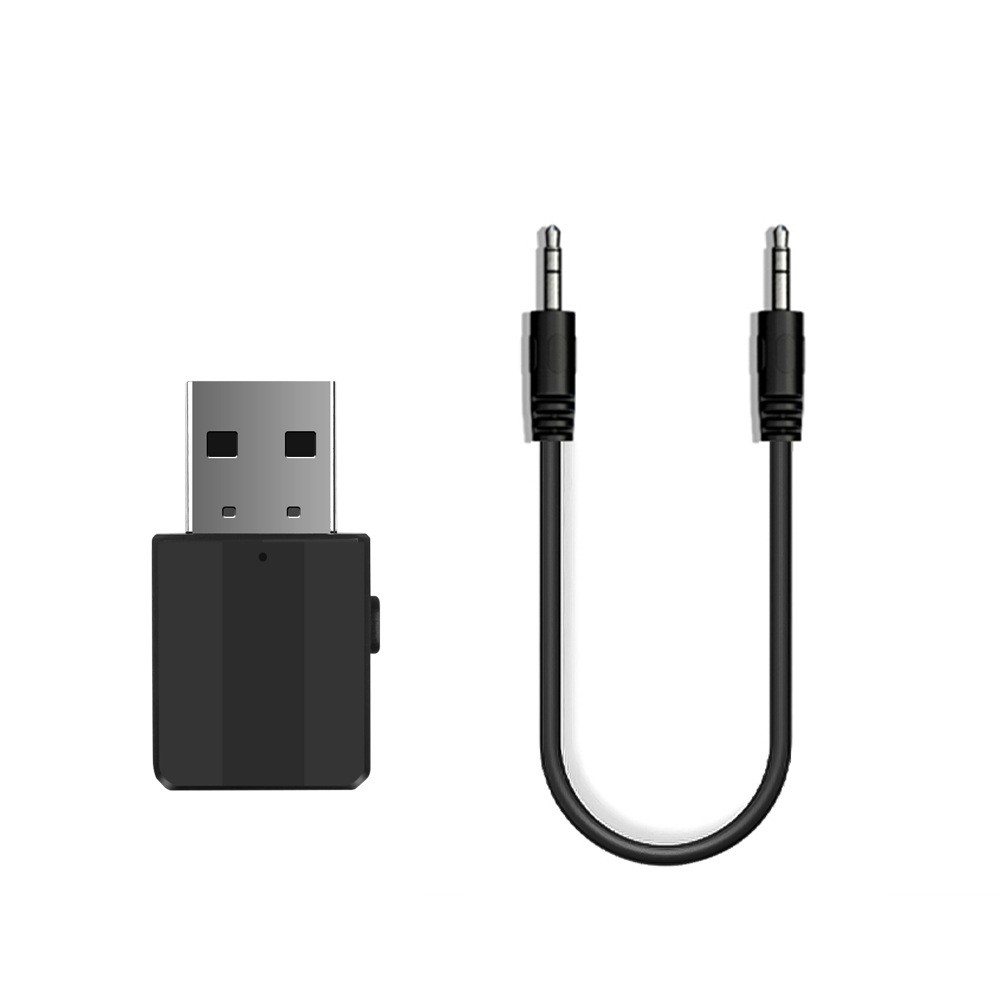 Usb Bluetooth Dongle 5.0 Truyền Tín Hiệu Âm Thanh Cho Loa Xe Hơi Pc Tv