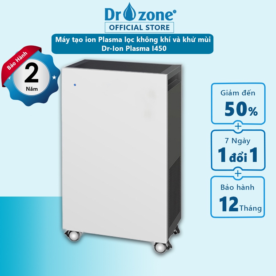 Máy tạo ion Plasma lọc không khí và khử mùi cho gia đình Dr-Ion Plasma I450
