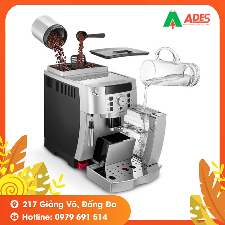 [Mã 154ELSALE2 giảm 7% đơn 300K] Máy Pha Cà Phê Tự Động Delonghi ECAM22.110 - Bảo Hành Chính Hãng 12 Tháng