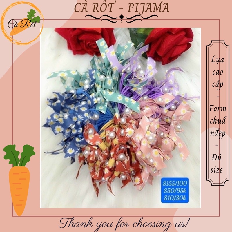 ♥️ (HÀNG TẶNG) CỘT TÓC VẢI ĐỦ KIỂU SIÊU HOT ♥️