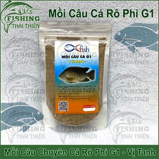 Mồi Câu Cá Rô Phi G1 Vị Tanh Gói 250g