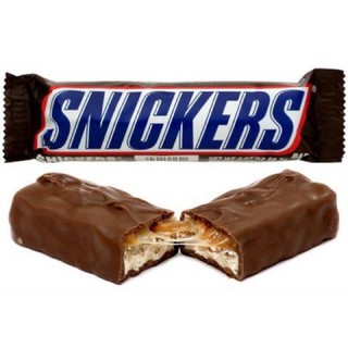 Kẹo socola nhân bơ đậu phộng snickers 51gr cây