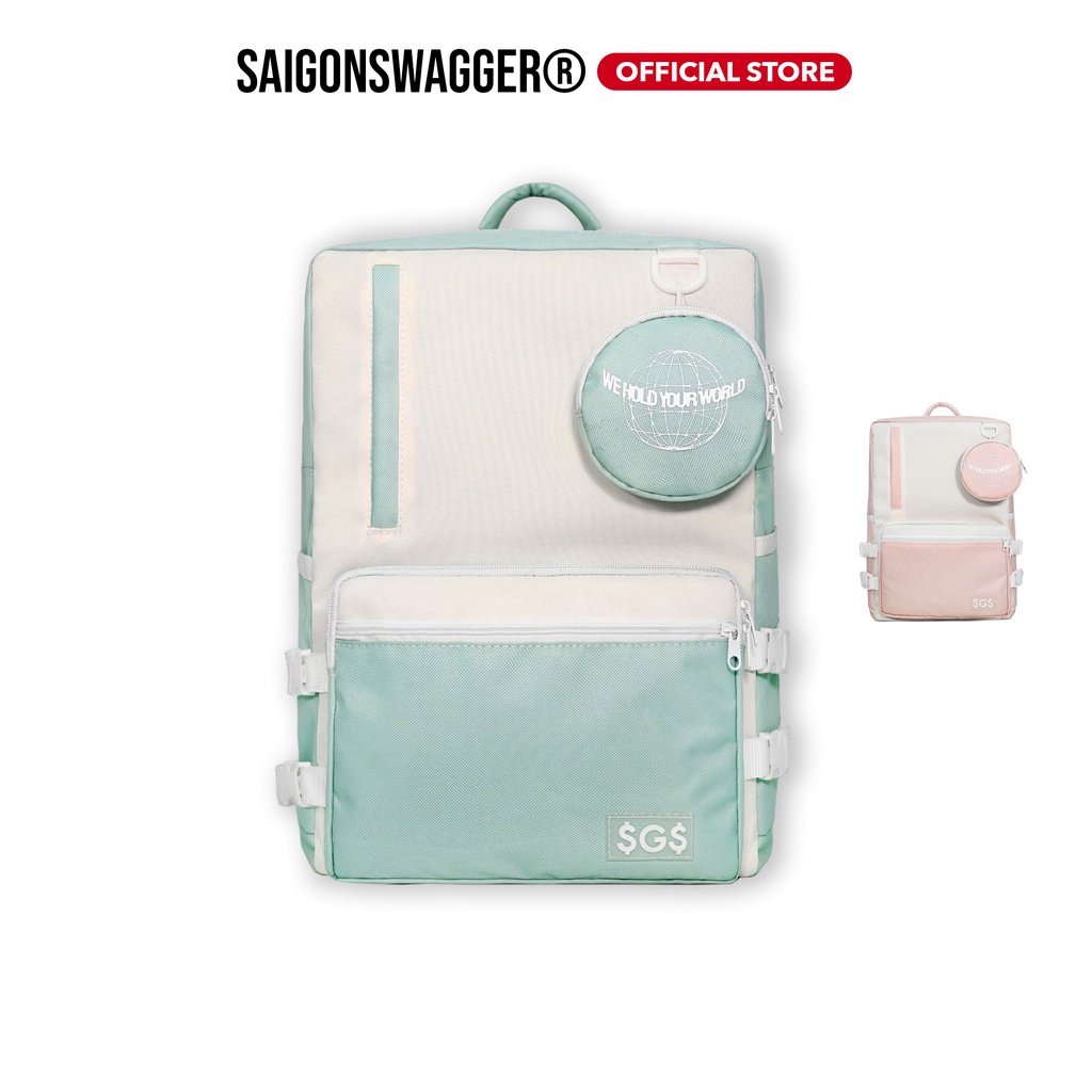 Balo SAIGON SWAGGER® SGS Lollipop BackpackNgăn Chống Sốc 15.6inch