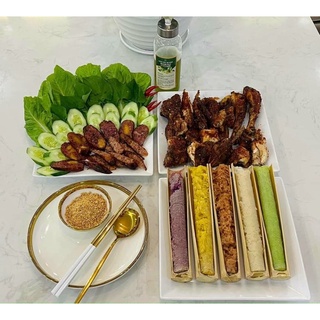 Set 5 ống cơm lam ngũ sắc Tây Bắc (giao hỏa tốc TPHCM)