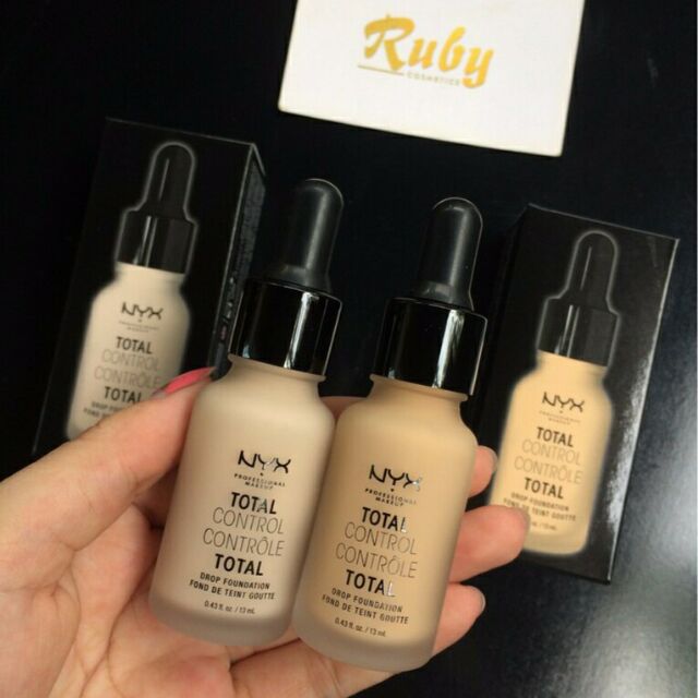 Kem Nền NYX Total Control Drop Foundation (Full size 13ml)