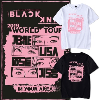 Áo thun K-pop fanart BLACKPINK World Tour 2019