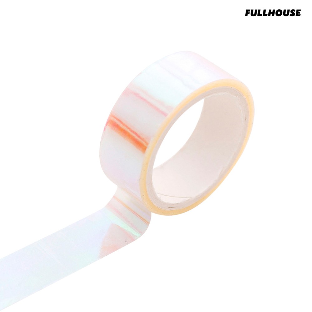 Băng Dính Laser Nhiều Màu Chống Thấm Nước Trang Trí Sổ Lưu Niệm