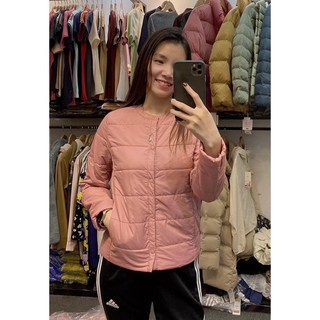 Áo phao cổ tròn uniqlo
