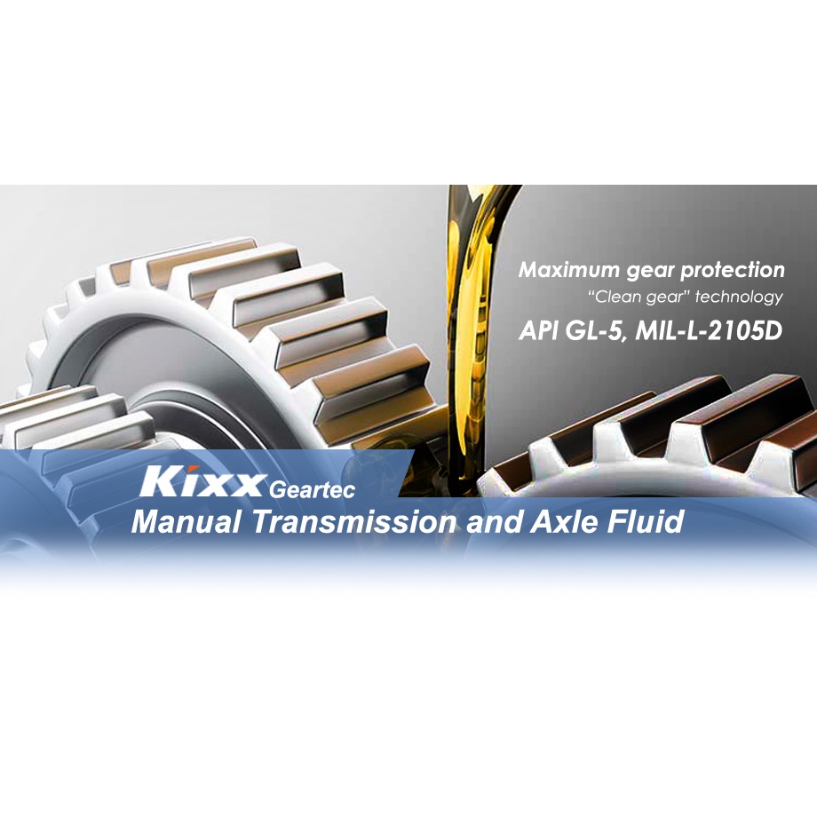 Dầu Kixx Geartec GL-5 80W-90 HONEYMART