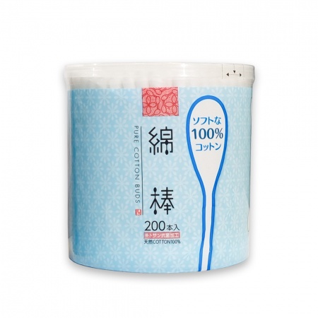 Tăm bông ngoáy tai 100% Cotton Buds Nhật Bản