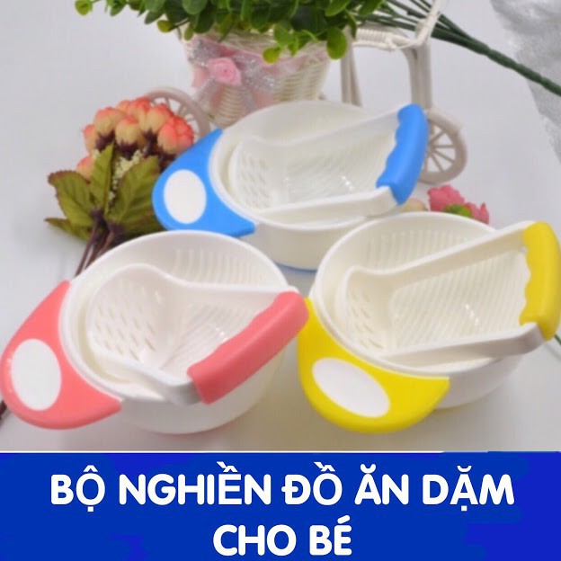 BỘ BÁT NGHIỀN THỨC ĂN CHO BÉ