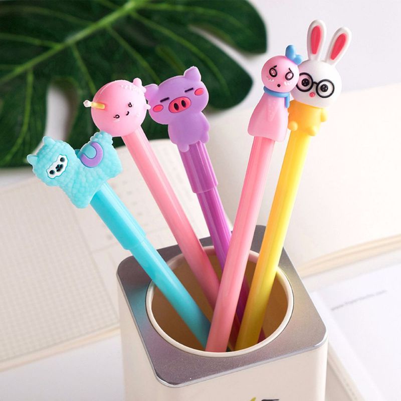 Set 20 bút gel kiểu đủ mẫuz kèm túi zip