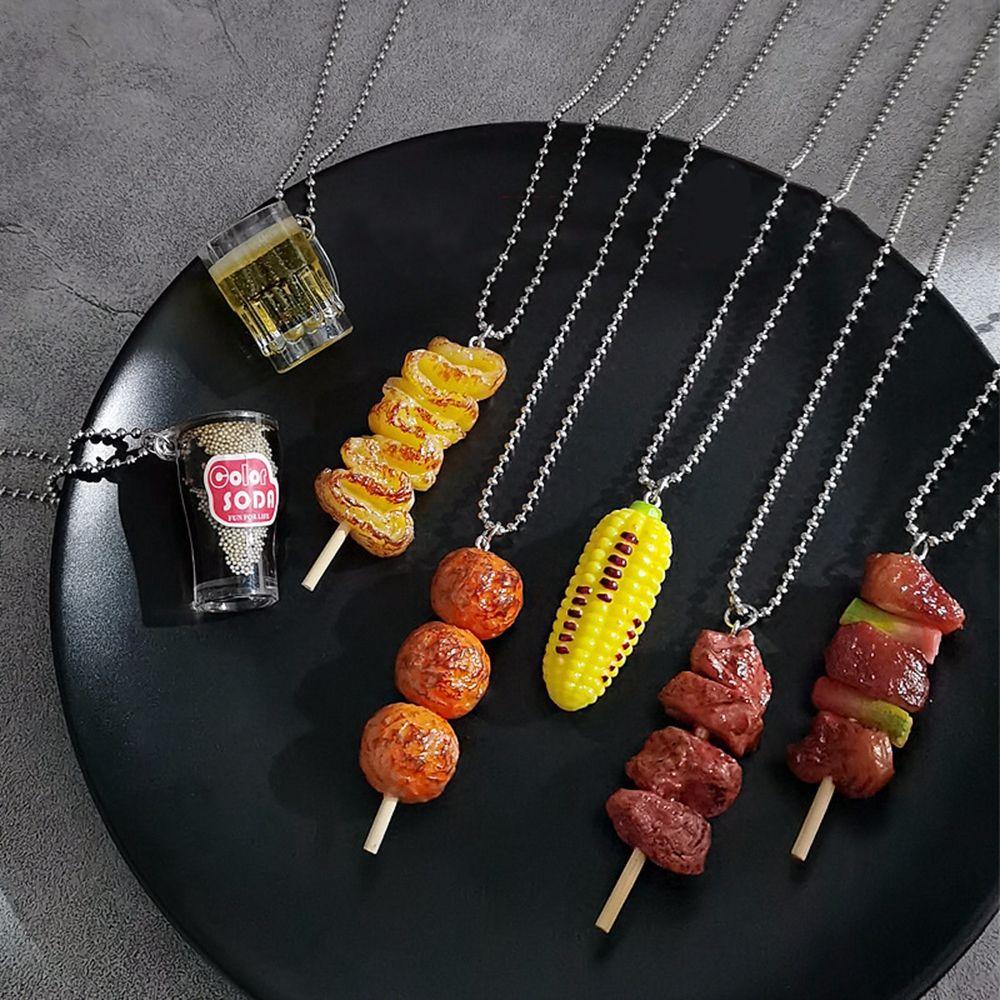 Vòng cổ Mặt Hình Gà Rán Cola Sáng Tạo Cho Nữ