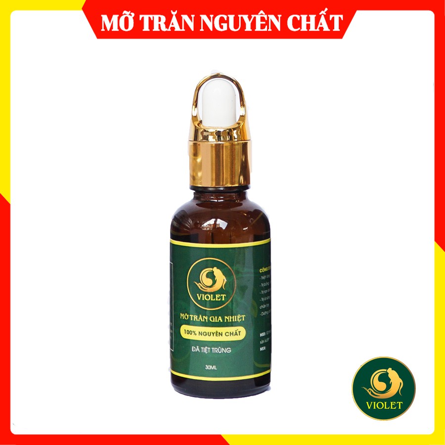 Mỡ trăn Violet 30ml đã tiệt trùng chăm sóc da an toàn