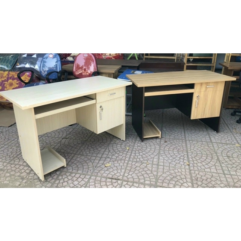 Bàn máy tính Gỗ MDF phối màu cao cấp 1m2 x 60 .