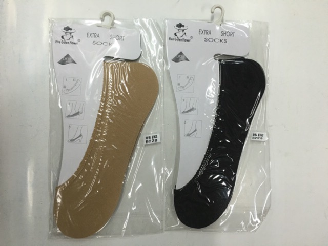 Lốc 6 đôi tất hài nữ da búp bê loại 1