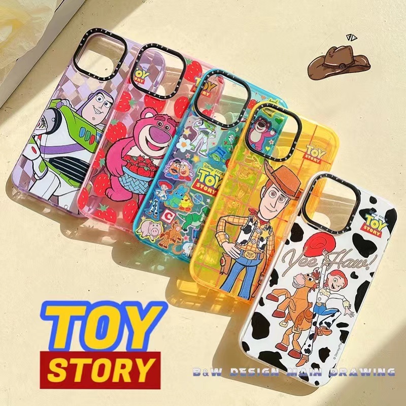 Ốp Điện Thoại Mềm Trong Suốt Màu Dạ Quang In Hình Toy Story Dễ Thương Cho iPhone 13 12 11 Pro MAX 6 7 8Plus X XS MAX XR