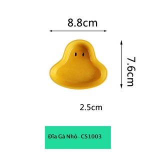 Đĩa ăn size nhỏ cho bé