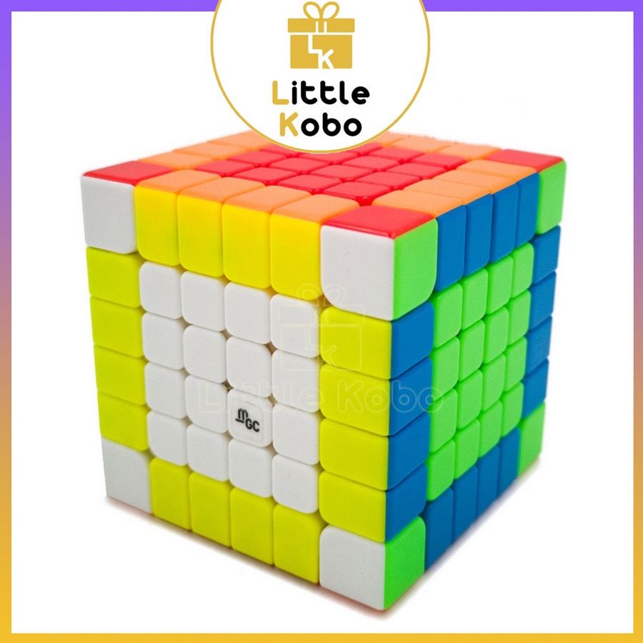 Rubik 5x5 YJ MGC 5x5 Có Nam Châm Stickerless Rubic Không Viền 5 Tầng Đồ Chơi Trí Tuệ