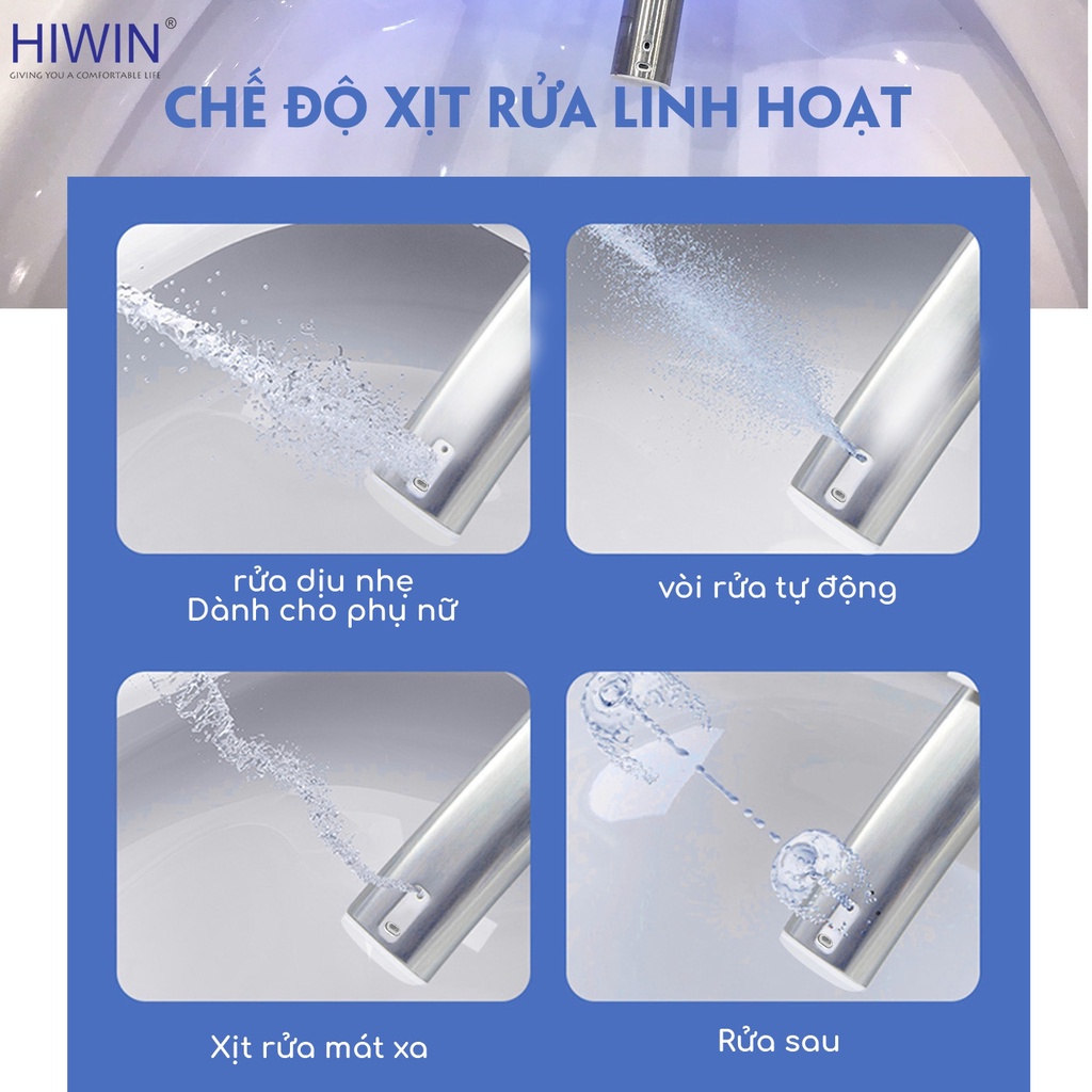 Bồn cầu thông minh thế hệ mới két nước âm HIWIN MT-888X