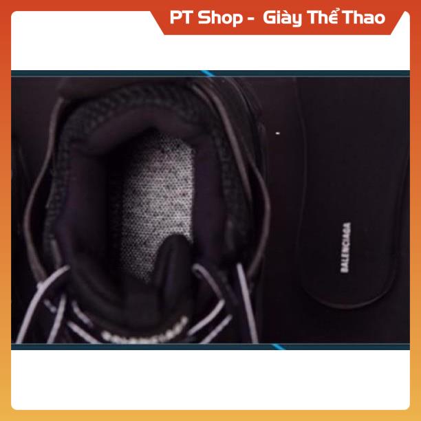 [FreeShip+ Hàng Cao Cấp] Giày thể thao Balen track 3.0 đen, Giày thể thao nam nữ Full phụ kiện Sneaker