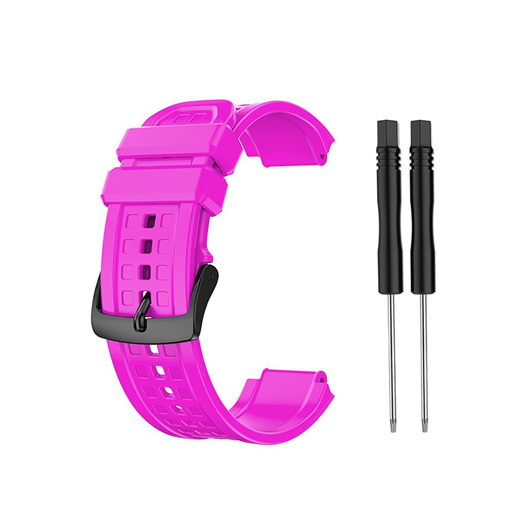 Dây Đeo Thay Thế Chất Liệu Cao Su Mềm Cho Đồng Hồ Thông Minh Garmin Forerunner 25 F25