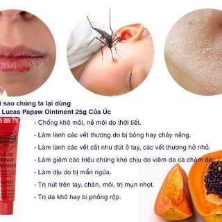 Kem Đa Năng Lucas Papaw Ointment