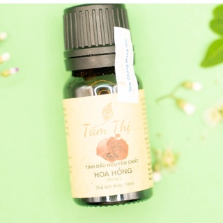 Tinh Dầu Hoa Hồng Tấm Thị Tinh Dầu Thiên Nhiên Nguyên Chất 100% Lọ 10ml Tinh Dầu Hoa Hồng Thơm Phòng Giúp Đuổi Muỗi