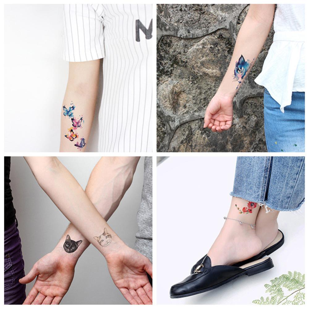 Hình Xăm Dán Tạm Thời Thời Trang Chống Nước Lâu Trôi K2U5 Nhiều Màu Sắc