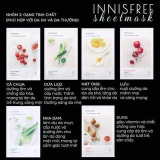 [Chính Hãng] Mặt nạ Innistree My Real Squeeze Mask (20ml)