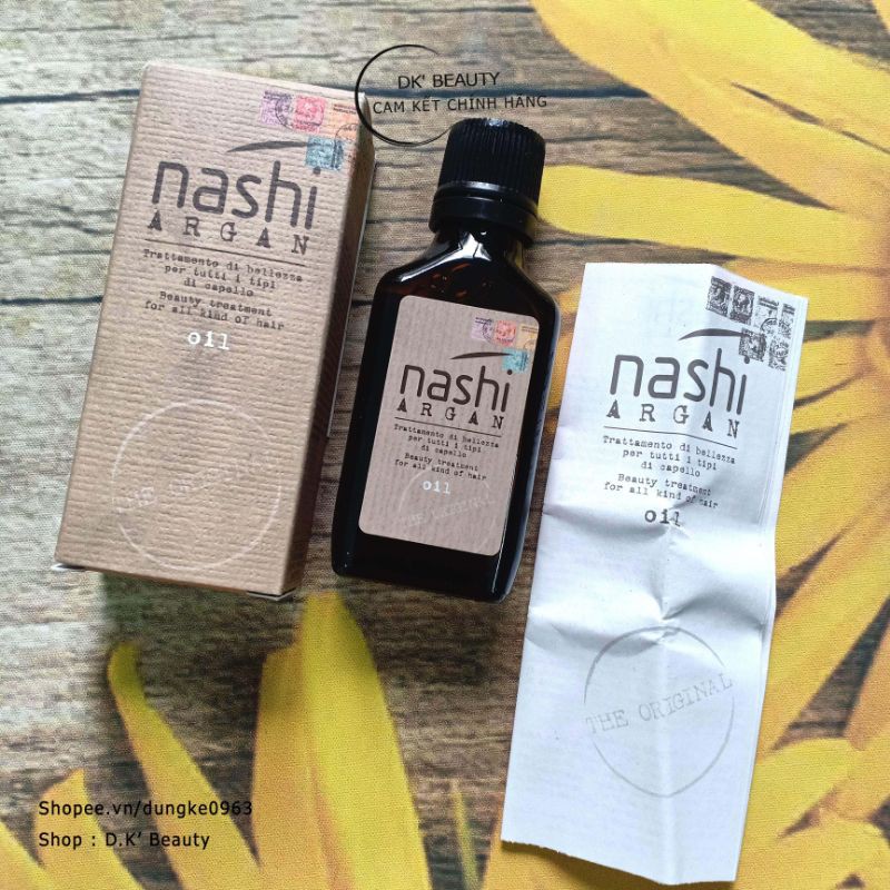 😇Tinh Dầu Nashi Argan Oil Phục Hồi Tóc - Italia 30ml