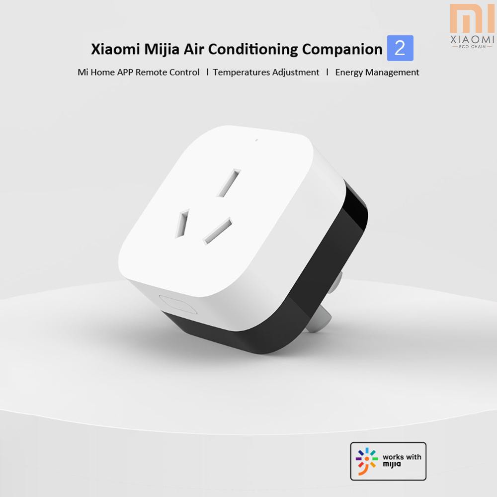 S☆S New Xiaomi Mijia Air Conditioning Companion 2 Smart Home Socket Mi Home APP Remote Control Work With Smart Mijia Sen
