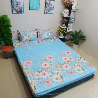 Ga gối Trà Xanh Sunzin Bộ sưu tập ga gối Hoa lá đẹp