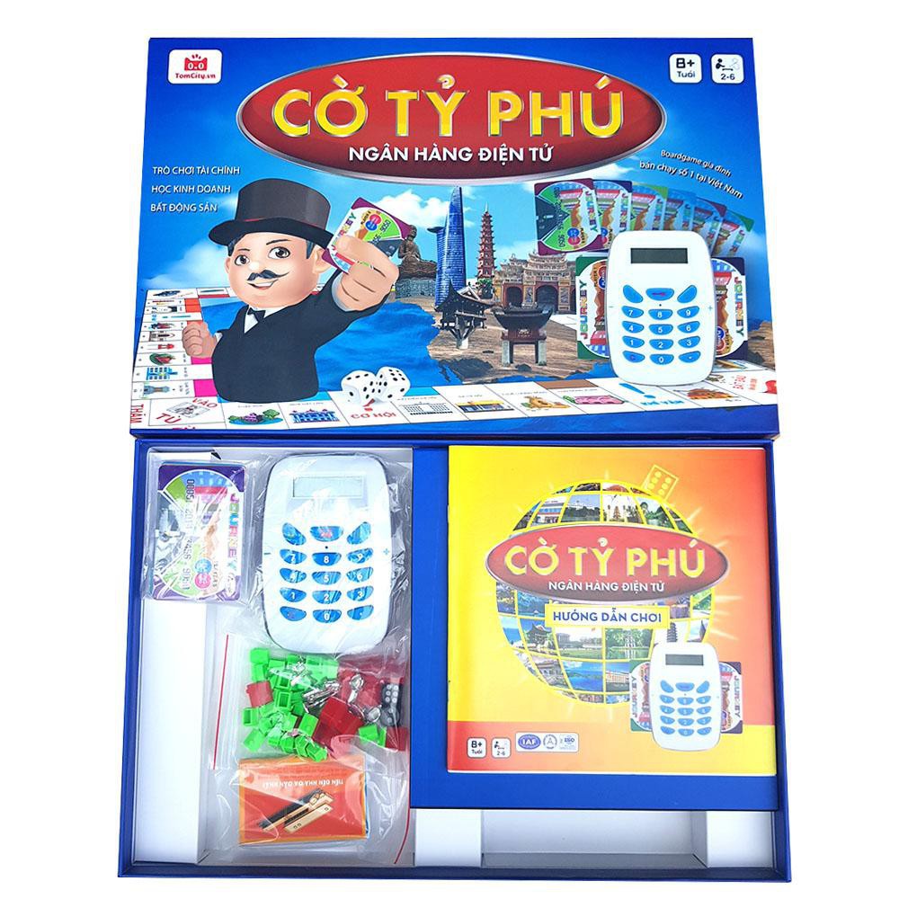 Cờ Tỷ Phú Monopoly Here & Now - The World Edition - trò chơi tài chính