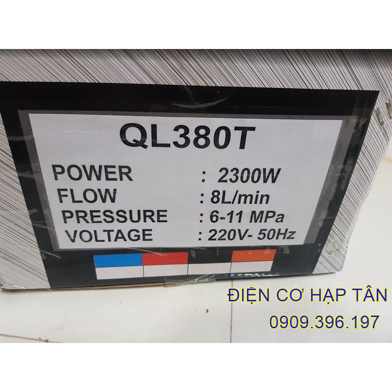 MÁY RỬA XE CAO CẤP OMAIS  2300W  CÓ CHỈNH ÁP –TẶNG BÌNH XỊT XÀ BÔNG