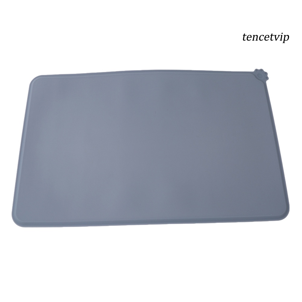 Thảm Silicone Lót Bát Đựng Thức Ăn/Nước Uống Cho Thú Cưng