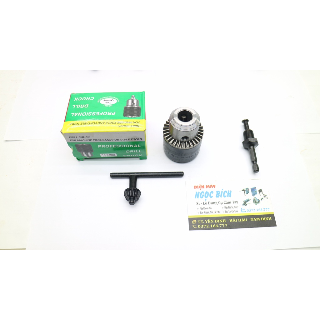 Đầu chuyển bắt vít sang khoan loại 13mm tiện lợi (kèm chuôi lục giác nhỏ)
