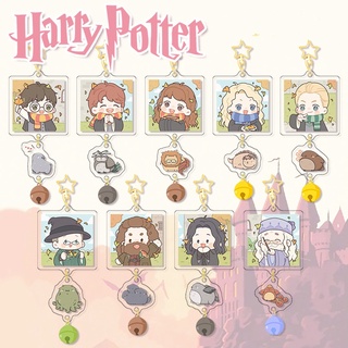 Móc khóa, huy hiệu Harry Potter, Hermione, Draco, Ron Weasley - Móc khóa chibi nhân vật Harry Potter