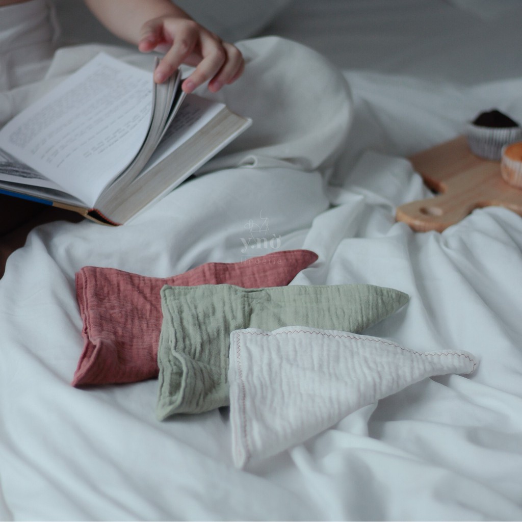 Khăn Tay Vải Xô Muslin 🌸 Mềm Mịn Thích Hợp Cho Da Nhạy Cảm 🌸 Khăn Mặt Muslin